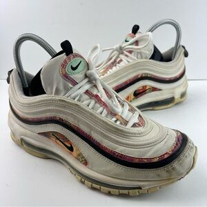 NIKE AIR MAX 97 "Mosaic" Mens White Multicolor CU4731-100 (Men’s 8) (Women 9.5)